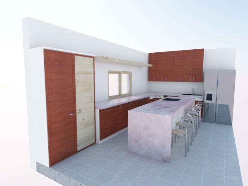 Construcción de Cocina